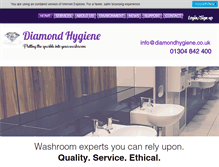 Tablet Screenshot of diamondhygiene.net